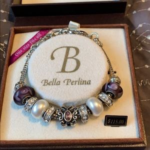 Bella Perkins purple bracelet